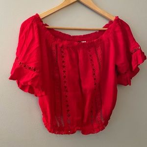 H&M Red Top